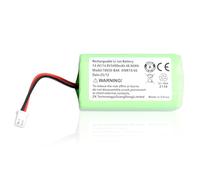 RVBAT850 2-prong Connector Replacement Battery Compatible with Shark ION Robot R71 R85 RV1000S RV1100VL RV700-N RV720-N RV725-N RV750_N RV761 RV1101ARUS UR1000SR Vacuum Cleaner - 14.4V/14.8V 3400mAh