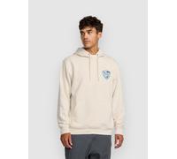 RVCA Current Hoodie silver bleach M