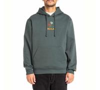 RVCA Desert Cuts Hooded Sweatshirt Hunter Dark Green