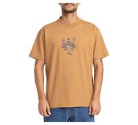 Rvca Invisible Man Short Sleeve T-shirt Brown L Men