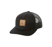 RVCA Men's Adjustable Snapback Trucker Hat, Va ATW Curved Brim/Black, One Size