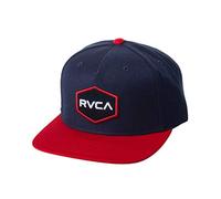 RVCA Men's Adjustable Straight Brim Snapback HAT/New Navy, 1SZ