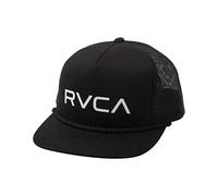 RVCA Men's Baseball Cap, Trucker/Black, One Size