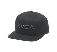 RVCA Men's Black/Charcoal Snapback Cap