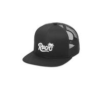 RVCA Men's Frond Script Trucker, Black, One size