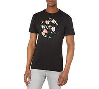 RVCA Men's Graphic Short Sleeve Crew Neck Tee Shirt T, Motors Ss/Black, Large