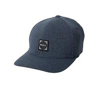 RVCA Men's Hat, Flexfit/Navy Heather, X-Large