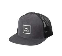 RVCA Men's Hat, Trucker/Charcoal Heather/Black, One Size