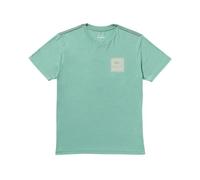 RVCA Men's Premium Red Stitch Vintage Dye Slim Fit Tee Shirt, Va All the Way Bottle Green, XL