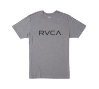 RVCA Men's Red Stitch Graphic Crew T-Shirt, Smoke Black, XL