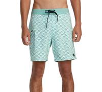RVCA - Mens Restless Trunk Boardshorts, Color Green Haze, Size: 30