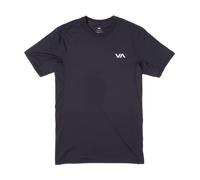 RVCA Men's Sport Vent Short Sleeve Crew Neck T-Shirt, Black, Large