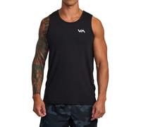 RVCA Men's Sport Vent Tank Top ر Tank Top with Ventilation Slits T-Shirt, Black, L