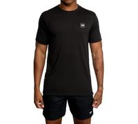 RVCA Men's Va Mark Short Sleeve Dri-Release T-Shirt, Rvca 2x/Black 222, XL