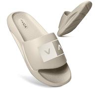 RVCA Men's Va Molded Slide Flip-Flop, Cream, 10 UK