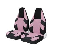 RVEVFBKBAL Car Car Seat Covers Seat Protector Universal For Suzuki For Swift 2002(Pink 2pcs)