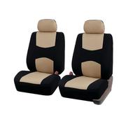 RVEVFBKBAL Car For Civic Car Seat Covers Universal(Beige 2 pieces)