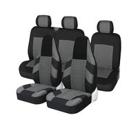 RVEVFBKBAL Car For Fiat For Ducato 230 Car Seat Covers Universal Car Seat Cushion Fit Most Van/Truck(GRAY)