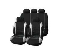 RVEVFBKBAL Car For Renault For Scenic For Koleos For Laguna For Megane For Latitude For Logan For Sanddero For Duster For Kadjar Car Seat Covers(ZT05-5Seats-gray)