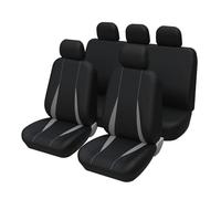 RVEVFBKBAL Car Universal Car Seat Covers Seat Protectors For A4(Full set gray)