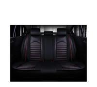 RVEVFBKBAL Car Universal Leather Car Seat Covers For Suzuki All Models For Swift For Grand Vitara For Liana For Forenza For Ignis For Kizashi(1 black red rear)
