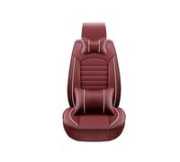RVEVFBKBAL Car Universal Leather Car Seat Covers For Suzuki All Models For Swift For Grand Vitara For Liana For Forenza For Ignis For Kizashi(1 red wine front D)