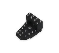 RVEVFBKBAL Motorcycle Foot Pegs Motorcycle Accessories For TRIUMRH For Scrambler 1200 XC XE For Tiger 900 Motorcycle Rear Brake Pedal Extension(Black)