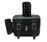 RVEVFBKBAL Motorcycle Saddlebags Throw Over Saddle Bags Panniers Side with Cup Holder Waterproof Torage Tool Bag for Suzuki(Large Capacity C)