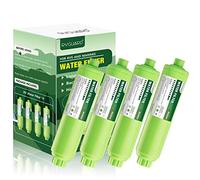 RVGUARD Inline RV Water Filter, Reduces Odors, Bad Taste, Rust, Chlorine, Ideal for RV and Marine use, 4 Pack