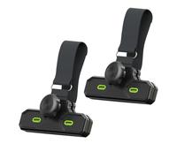 RVGUARD RV Awning Clamps Max, Upgraded Camper Awning Clip, UV Stabilized Nylon Material, Heavy-Duty Anti-Slip Pads, Prevents Tearing & Flapping, Strong Holding Power, 2 Pack