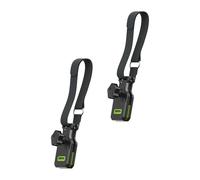 RVGUARD RV Awning Clamps, Upgraded Camper Awning Clip, UV Stabilized Nylon Material, Heavy-Duty Anti-Slip Pads, Prevents Tearing & Flapping, Strong Holding Power, 2 Pack