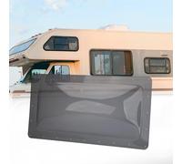 RVGUARD RV Skylight Replacement Outer Dome for Trailers and Motorhomes, Outer Dimension: 34" x 18", Dome Dimension: 30" x 14" x 4", Waterproof, UV Resistant, Easy Installation, Smoke