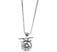 RVHAOODI 12 Constellations 925 Sterlingwith Cubic Zirconia Dainty Choker Star Sign Jewellery Birthday Gifts for Women Girls