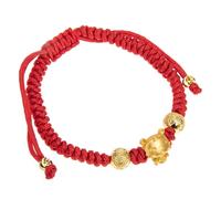 RVHAOODI 2022 Wufu Tiger Thread s Cuff Year of The Rope Red