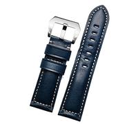 RVHAOODI 20mm 22mm 24mm 26mm Genuine Leather Retro man Watch Band for PAM111 441 cowhide Watchband Wrist Strap