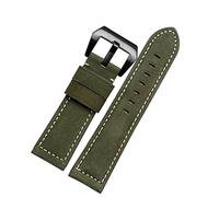 RVHAOODI 20mm 22mm 24mm 26mm Genuine Leather Retro man Watch Band for PAM111 441 cowhide Watchband Wrist Strap