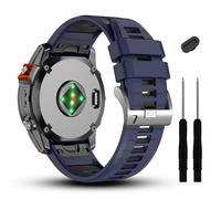 RVHAOODI 22 mm bracelet de montre pour Fenix 7/7 Pro/6/6 Pro/5/5 Plus, bracelets en silicone souple Quickfit pour Forerunner 965 955/Approach S70 47 mm/Instinct 2/quatix 7 Smartwatch