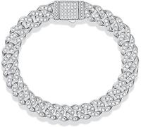 RVHAOODI 3.1cttw 8mm Moissanite for D Color Diamond 925 Sterling Silver Moissanite