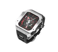 RVHAOODI 49mm Case Fluororubber Band Modification Kit for Ultra Luxury Fluorine Strap Cover Set for iWatch Ultra