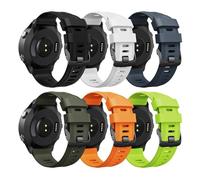 RVHAOODI 6 pièces pour bracelets de montre Instinct/bracelet de montre Forerunner 955, bracelets en Silicone souple de 22mm pour bracelet de montre Instinct 2/Forerunner 935/945/965