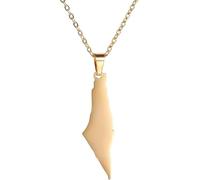 RVHAOODI 925 SterlingIsrael For Women And Men, Israel - Israel Map Country Geography, For Patriots
