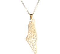 RVHAOODI 925 SterlingIsrael For Women And Men, Israel - Israel Map Country Geography, For Patriots