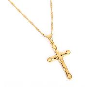 RVHAOODI Accessories for men and women Cross Necklaces Pendants For Women Gifts Female Cute Cross Jewelry Wedding anniversary, Valentine's Day, Christmas birthday gift