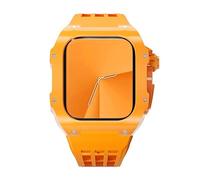 RVHAOODI Bracelet de montre - Coque de protection transparente en fluoroélastomère - Kit de modification du bracelet - Pour 8 7 6 5 4 SE 44 mm 45 mm