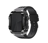 RVHAOODI Bracelet de montre - Coque de protection transparente en fluoroélastomère - Kit de modification du bracelet - Pour 8 7 6 5 4 SE 44 mm 45 mm