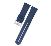 RVHAOODI Bracelet de montre en caoutchouc et silicone de 23 mm pour Blancpain Fifty Fathoms - Bracelet de rechange souple - Accessoires de montre