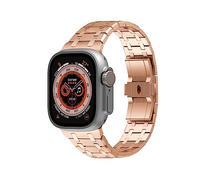 RVHAOODI Bracelet de montre intégré en acier inoxydable 316L, pour 8, 7, 6, 5, 4, SE, 49 mm, 45 mm, 44 mm, 42 mm, accessoires de rechange pour homme