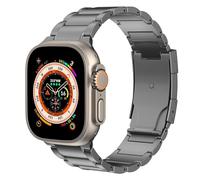 RVHAOODI Bracelet en titane pour Watch Band 49 mm 45 mm 44 mm 42 mm IWatch2 SE 2 SE Series 9 8 7 6 5 4 3 2 1, bracelet de montre de remplacement en titane avec boucle déployante