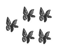 RVHAOODI Butterfly Non Sleeper Studs Dangling Engagement Glow Stars Bee Women Butterflies Spinner The Opening Black