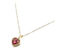 RVHAOODI Collier cœur maman anniversaire nom en fme de colier femme de collier pour la fournitures pour la fête des mères femmes de cou Titane Acier Zircon blanche